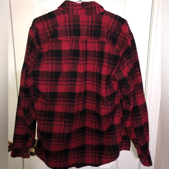 Eddie Bauer Men’s Favourite Flannel Shirt, Slim. - Picture 6 of 8